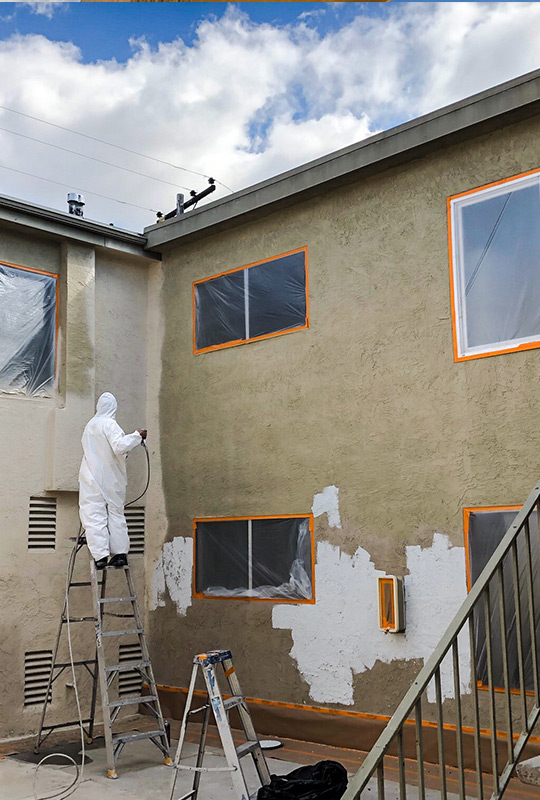Rénovation de façade et peinture d'exterieur à Sannois (95110) dans le Val d'Oise (95)
